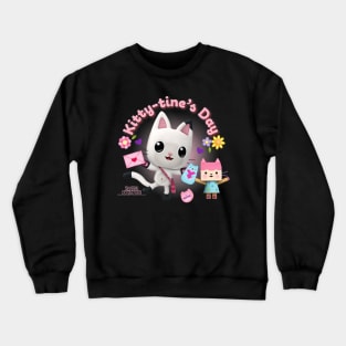 DreamWorks Gabby’s Dollhouse Kitty-tine’s Day Crewneck Sweatshirt